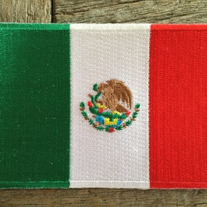 Mexico Flag Souvenir Travel Patch image 1