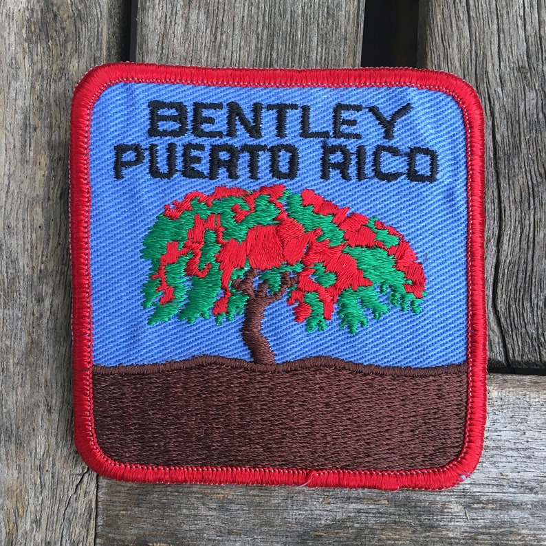 Bentley Puerto Rico Souvenir Travel Patch