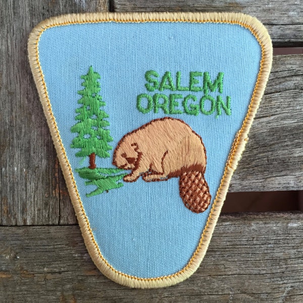 Salem Oregon Vintage Souvenir Travel Patch