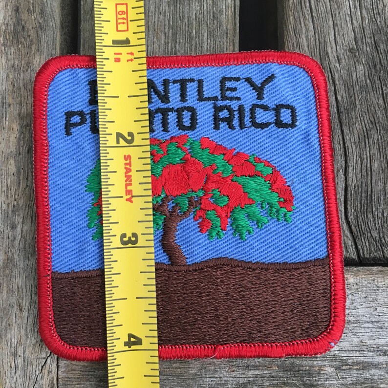 Bentley Puerto Rico Souvenir Travel Patch