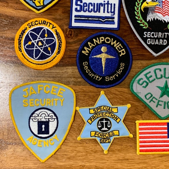 A Batch/Lot of 25 Security Guard Patches - image 4