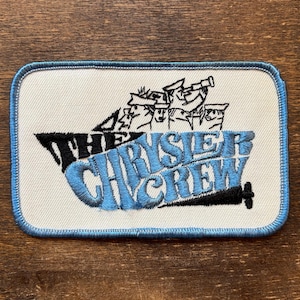 The Chrysler Crew, vintage Chrysler Marine-patch