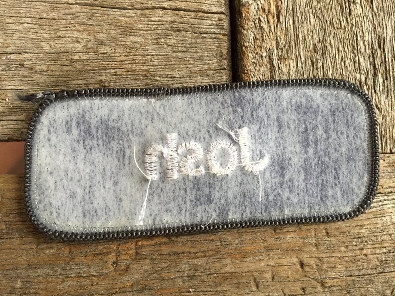 Josh. A Gray Work Shirt Name Patch That Says josh Etsy