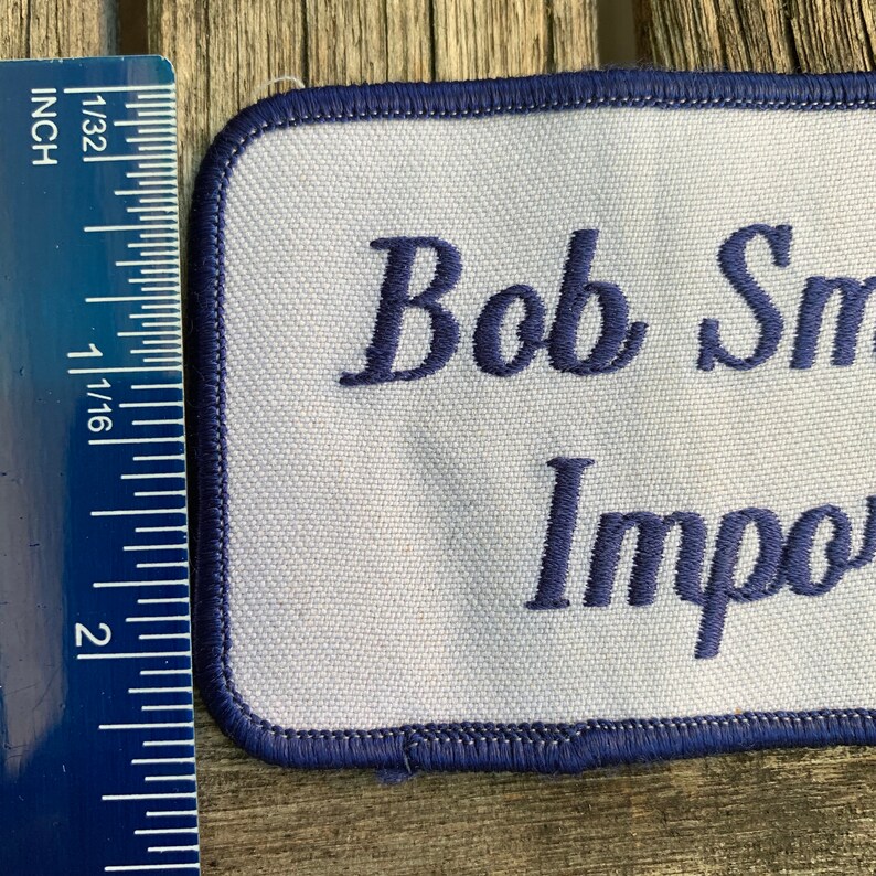 Bob Smith/'s Imports Work Shirt Patch
