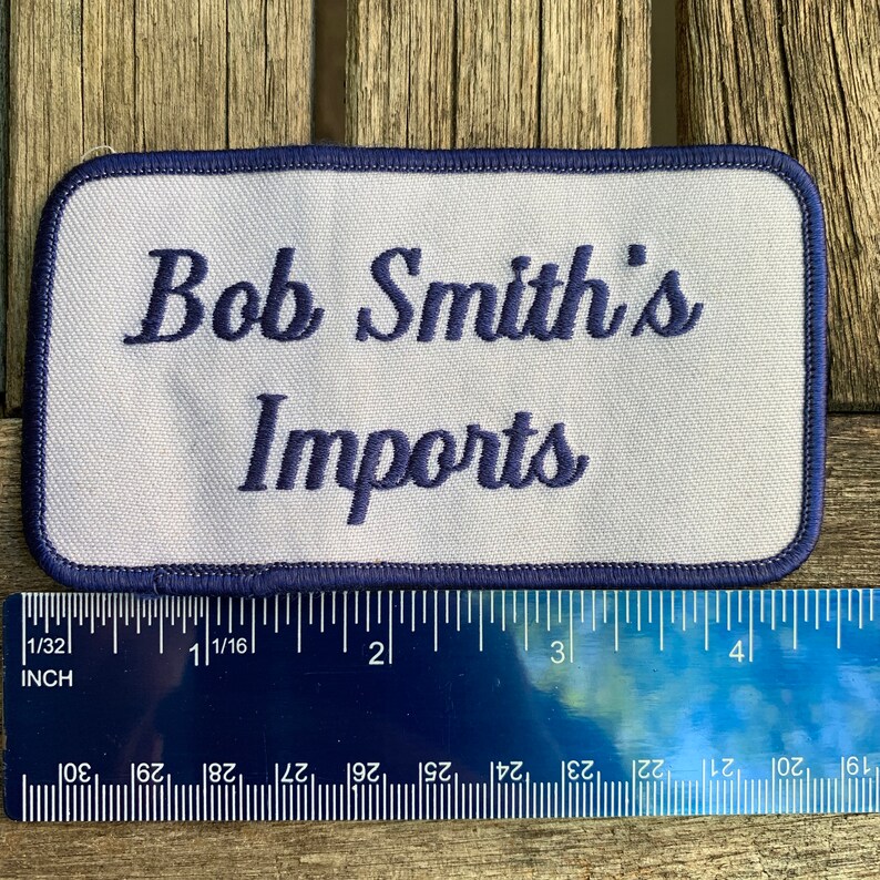 Bob Smith/'s Imports Work Shirt Patch