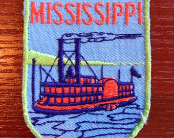 Mississippi Vintage Travel Patch