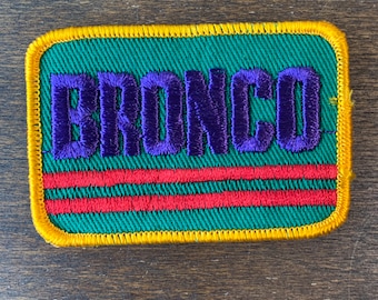 Ford Bronco Vintage Patch