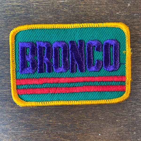 Ford Bronco Vintage Patch