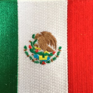 Mexico Flag Souvenir Travel Patch image 2