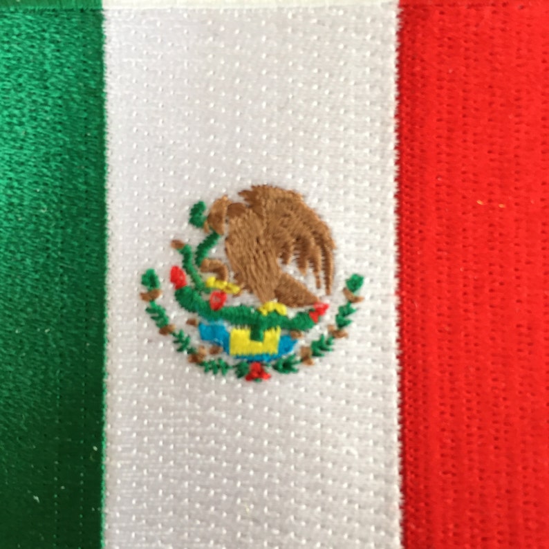 Mexico Flag Souvenir Travel Patch image 2