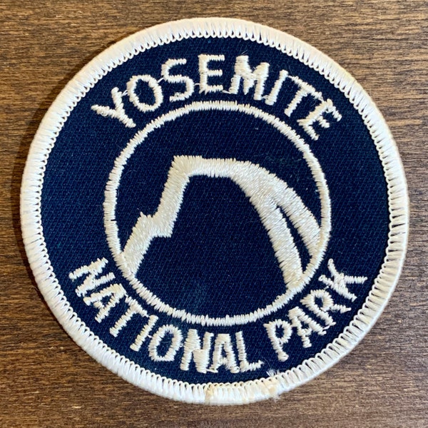 Yosemite National Park California Vintage Souvenir Travel Patch