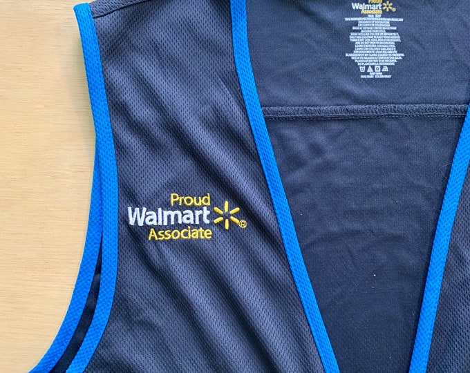 Walmart Greeter Customer Service Vest Size Small Etsy