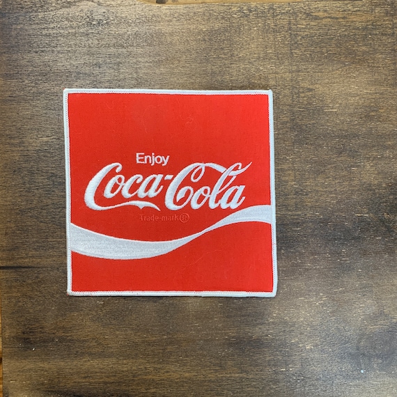 Enjoy Coca Cola Large Work Shirt Uniform Patch (6 and 1/4