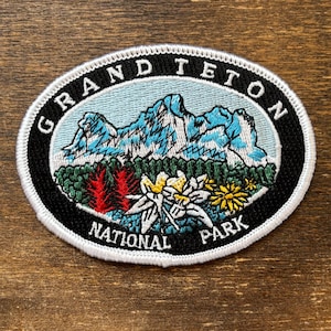 Grand Teton National Park Vintage Patch
