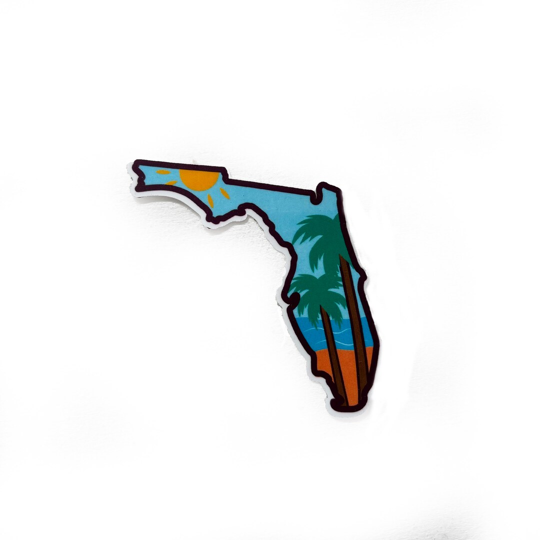 Stuart Florida Sticker State of Florida 3