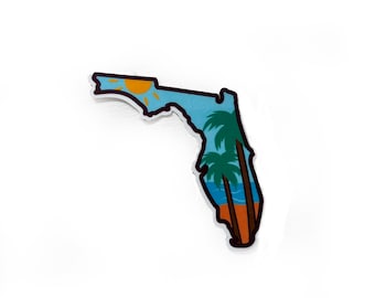 State of Florida 3" Sticker