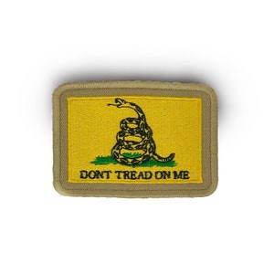 Gadsden Don&#39;t Tread on Me Embroidered Flag Patch