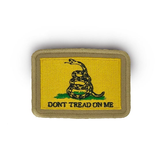 Gadsden Don't Tread on Me Embroidered Flag Patch