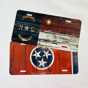 Tennessee Vintage License Plate