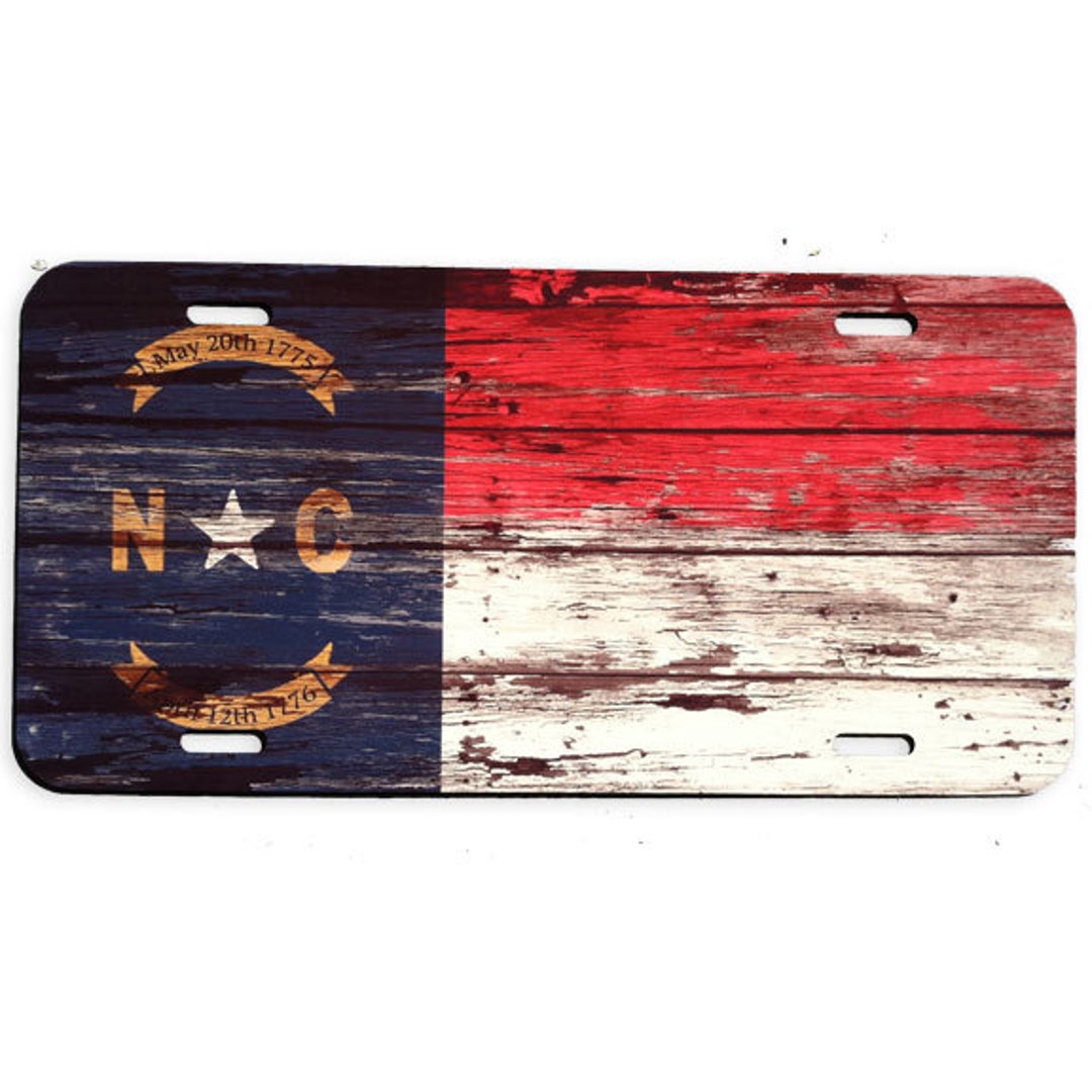 North Carolina Vintage License Plate - Etsy