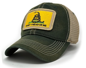 Gadsden Don't Tread on Me Flag Trucker Hat