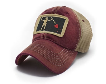 2x3 Jolly Roger Pirate Skull and Crossbones Red Cap Hat Super Poly Flag 2'x3' 2x3 Jolly Roger Pirate Skull and Crossbones Red Cap Hat Super Poly Flag 2'x3'