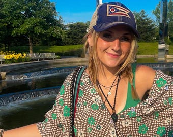 Ohio Flag Patch Trucker Hat
