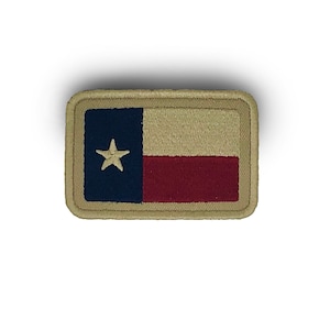 Texas Embroidered Flag Patch