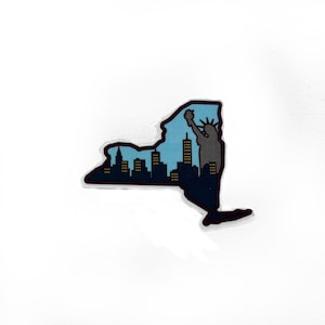 State of New York 3&quot; Sticker