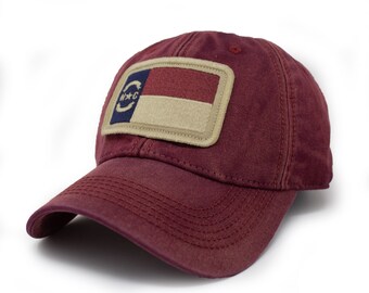 North Carolina Ballcap, Brick Red