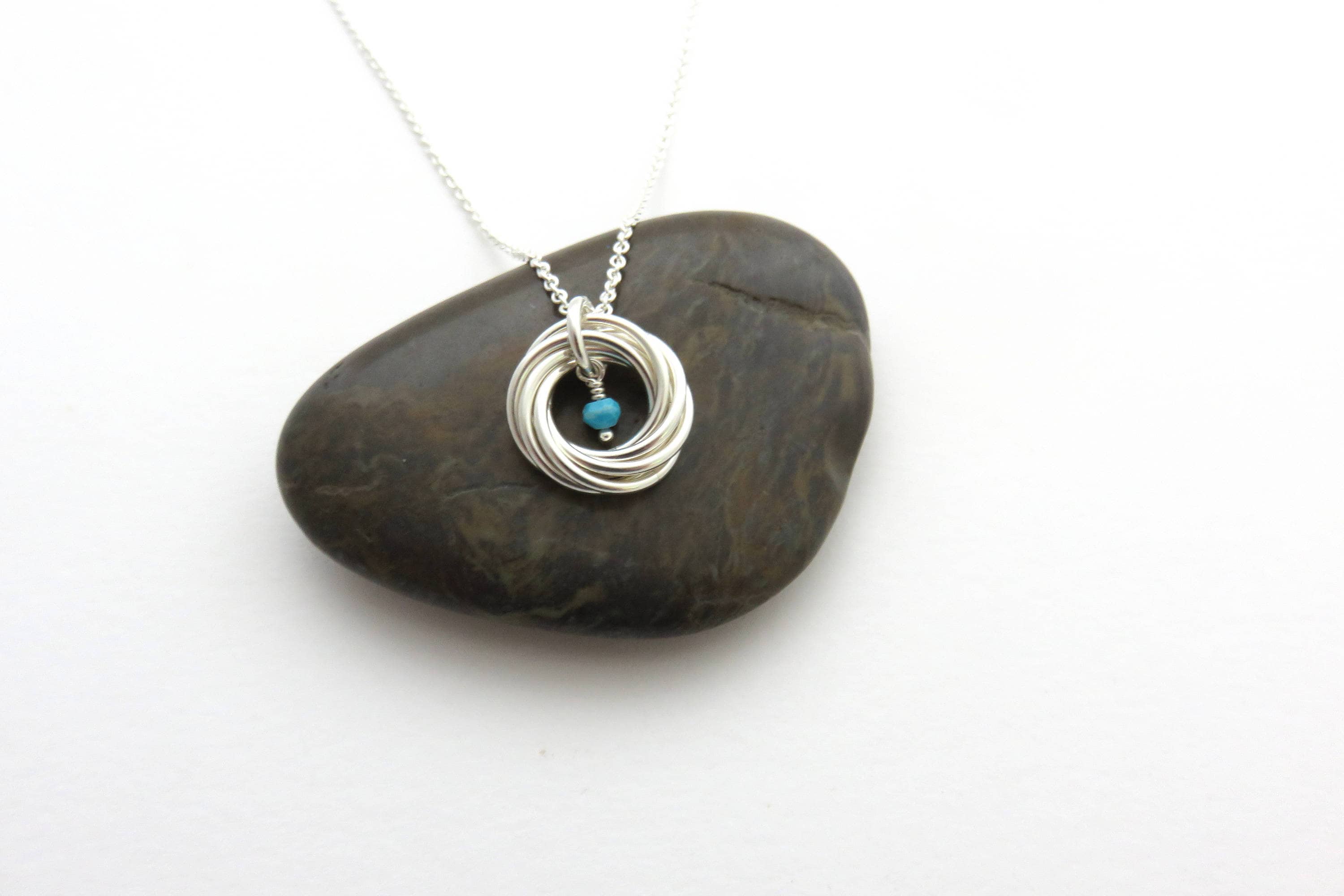 70th birthday 2024 necklace with birthstone