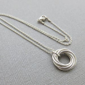 Seven Ring Necklace