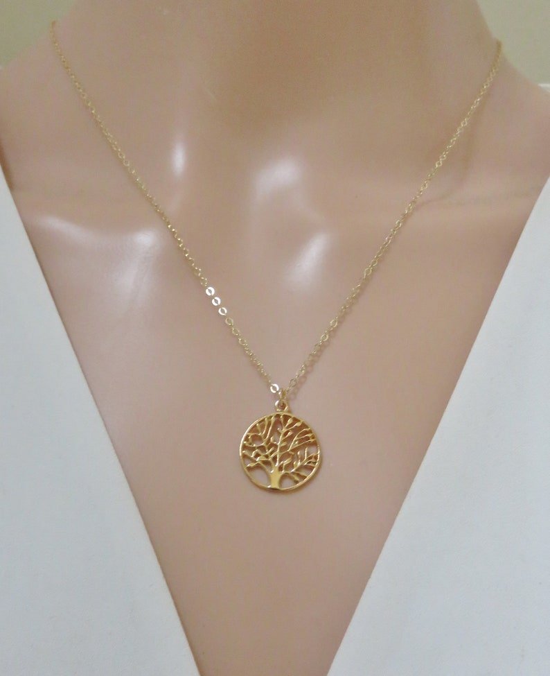 Elements Gold 9ct Gold Tree of Life Pendant