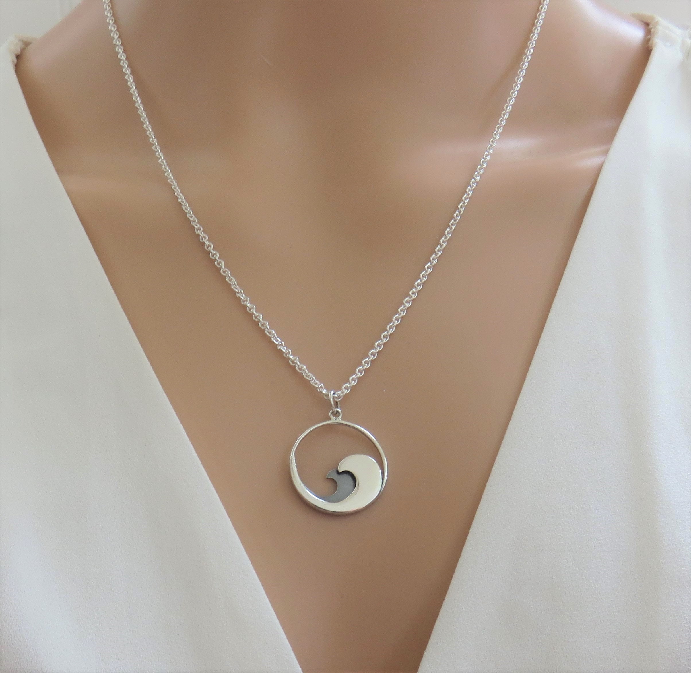 【HYERES LOR】24FW★ Etrev Silver Duet Love Necklace TwoJeys Forever Love Necklace Silver colored 20320400150
