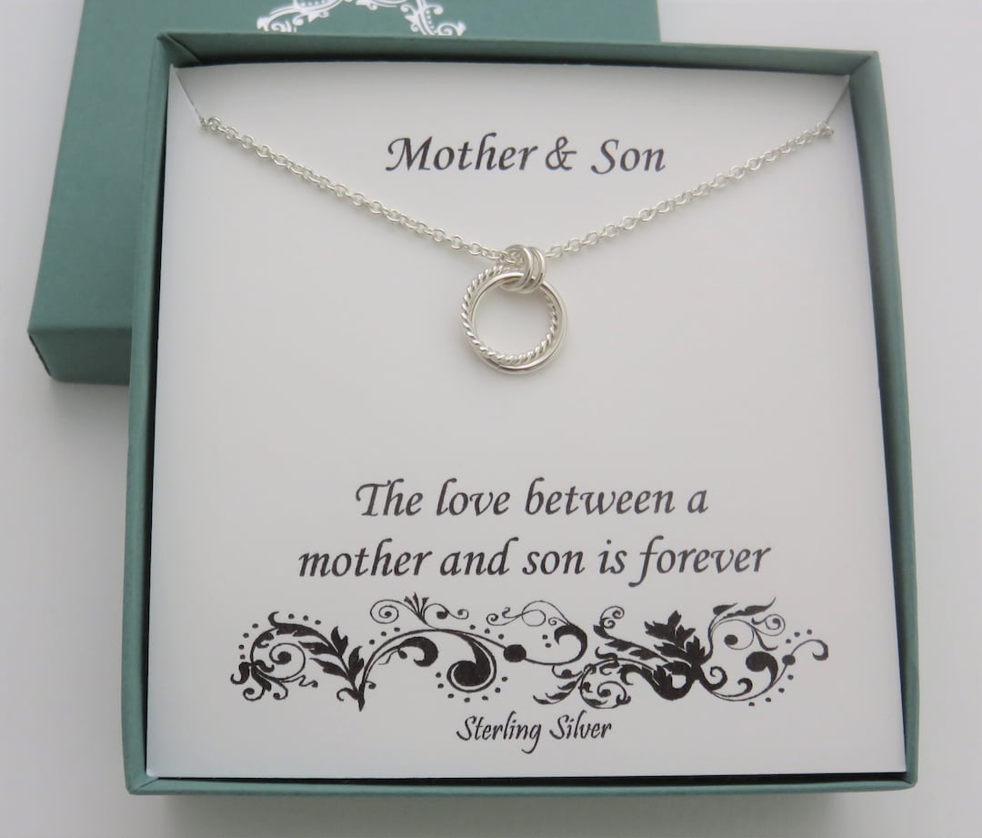 Push Present, Mom and Son Gift, Push Present for Wife, New Mom Gift, Mother Son Necklace, New