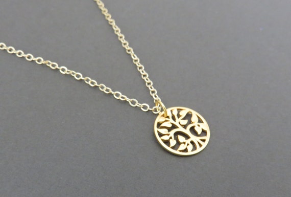 Small Round Tree Pendant Small Round Tree Pendant
