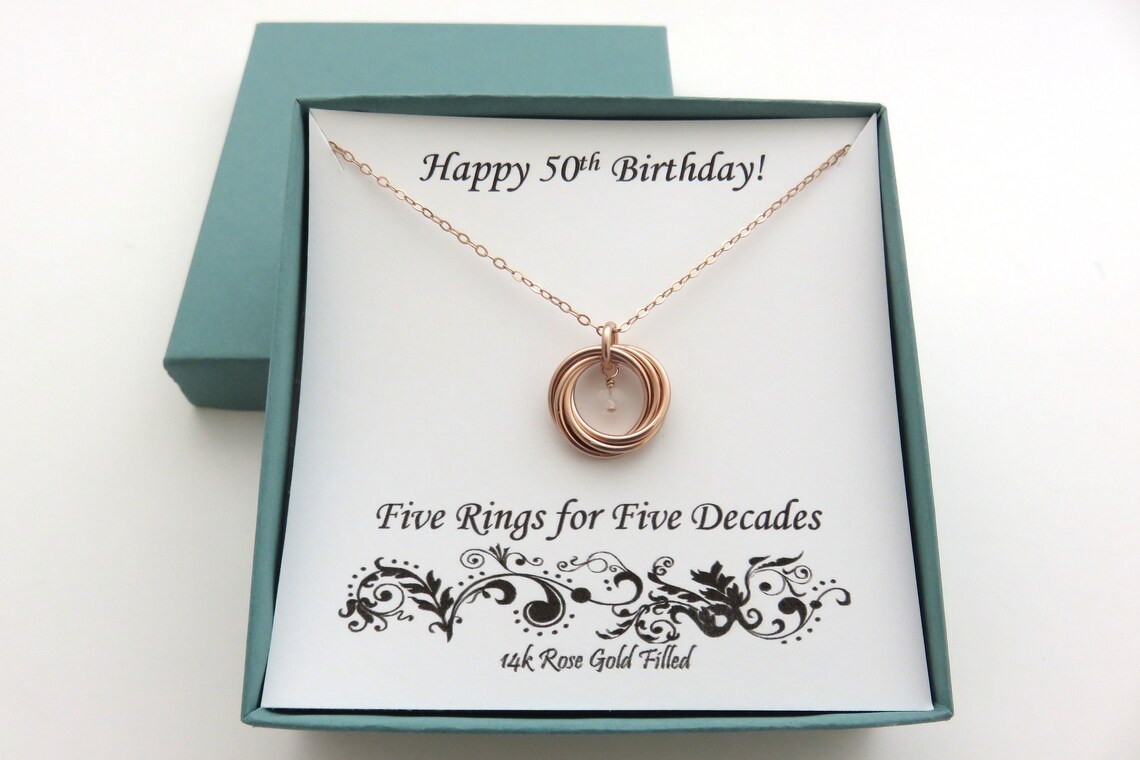 etsy 50th birthday gifts for her