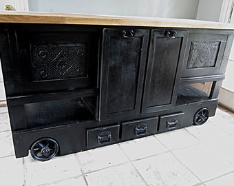 Urban Industrial Age Kitchen Island/Bar