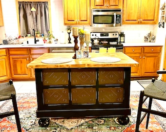 Uniquely Designed and Custom Built to Order Kitchen Islands