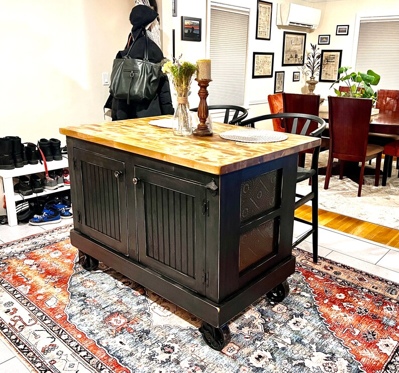 Uniquely Designed and Custom Built to Order Kitchen Islands Etsy