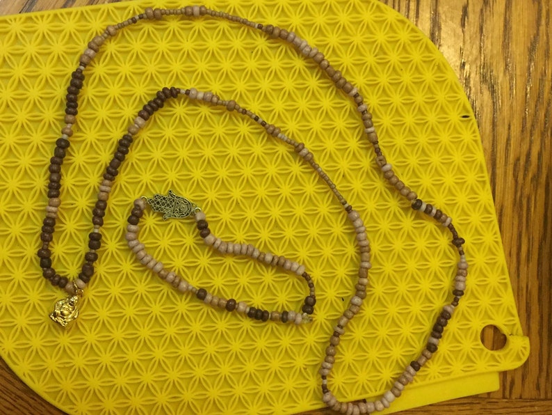 Boho buddha jewlery set