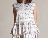 On Sale Hand drawn reindeer dress On Sale !!Last one!