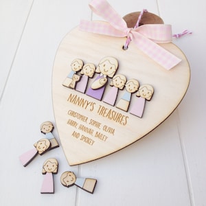 Nanny Keepsake heart | Mother's day | Grandparent gift | Grandma gift