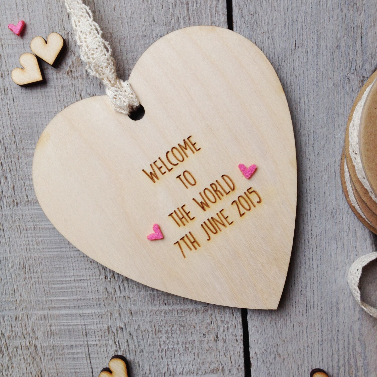 New Baby Girl gift personalised baby girl gift I new born Etsy