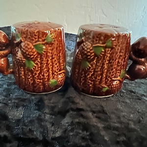 Squirrel Salt and Pepper Shakers