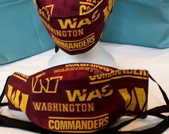 NFL Washington Comanders Face Mask (2)