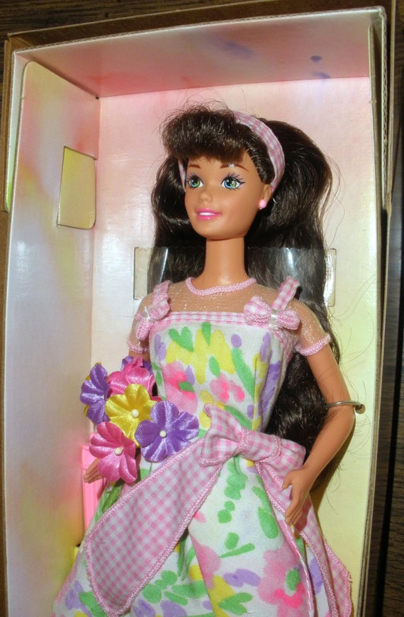 spring petals barbie