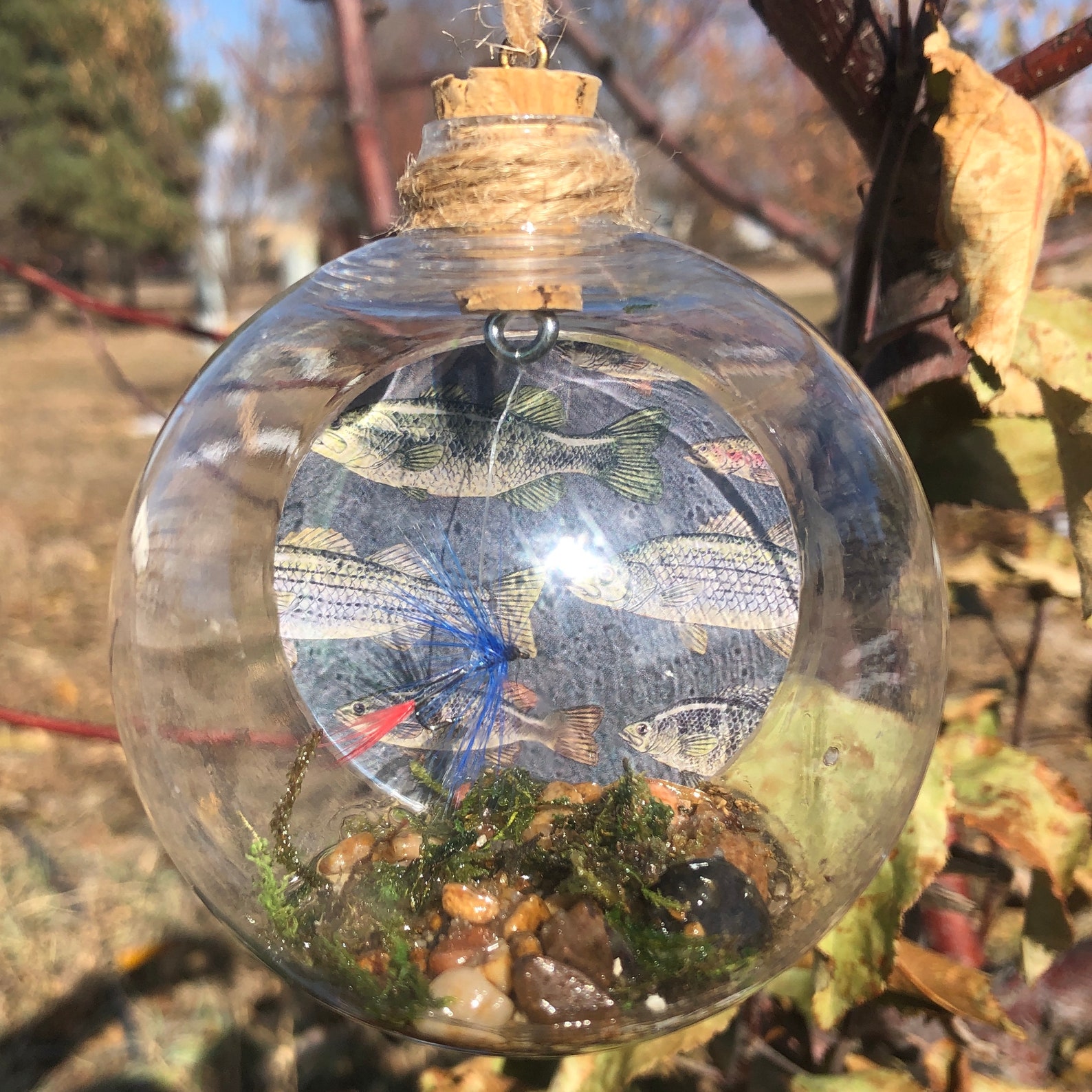 Fly Fishing Ornament Christmas Ornament Fishing Ornament Etsy