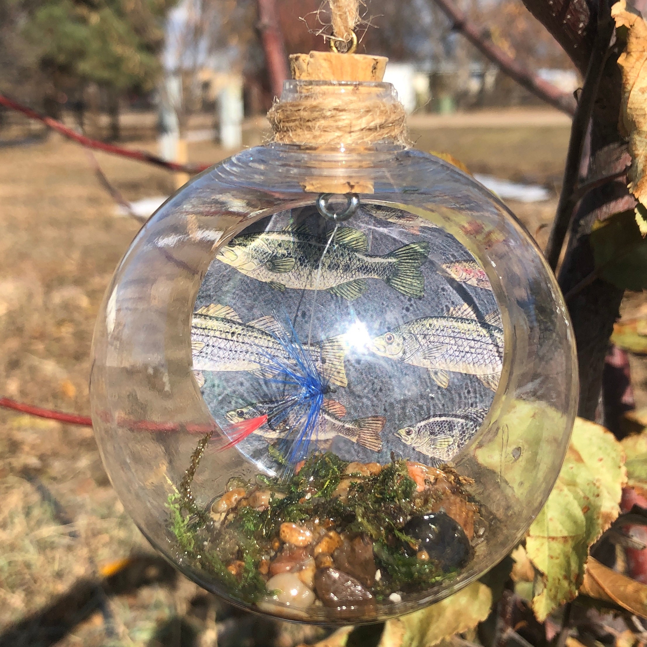 Fly Fishing Ornament Christmas Ornament Fishing Ornament Etsy