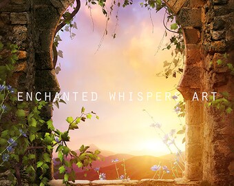 premade background castle backdrop